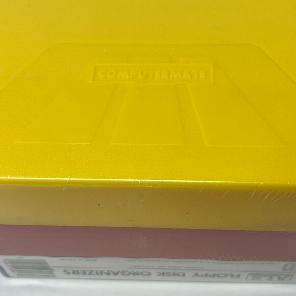 Vintage 3-Pack ALS Computermate Diskette Storage Box Floppy Disk Organizer - Picture 4 of 4